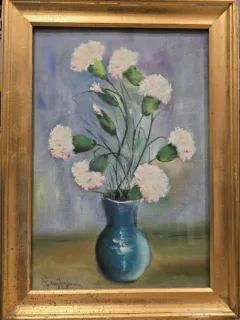 Tablou Ion Emil Lungeanu - Vas cu flori (pictura)