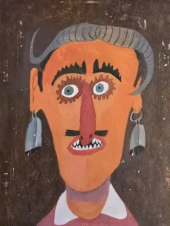 Tablou Petru Vintila - Masca (pictura)