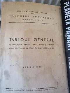 Tabloul General - Colegiul Avocatilor