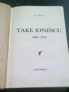 Take Ionescu 1858-1922 - Xeni