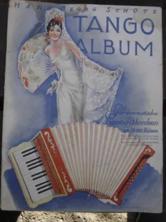 TANGO - ALBUM - HANS GEORG SCHULZ  (PARTITURI)