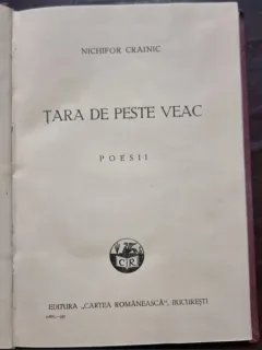 TARA DE PESTE VEAC - NICHIFOR CRAINIC