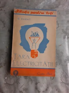 TARA ELECTRICITATII - G. BABAT   EDITIA A II-A