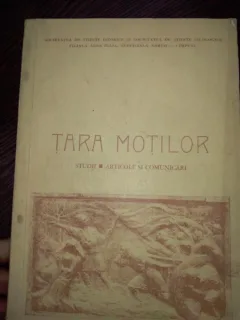Tara Motilor - studii, articole, comunicari
