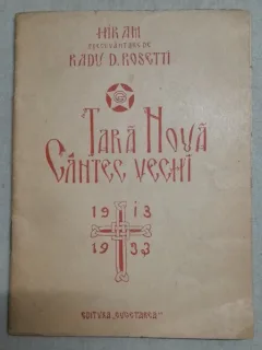 Tara Noua Cantec Nou - Hiram  precuvantare de Radu D. Rosetti