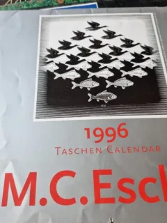 Taschen calendar 1996, M.C. Escher