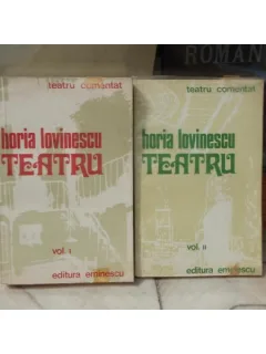 TEATRU 2 VOLUME , HORIA LOVINESCU , 1978