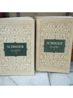 TEATRU , FRIEDRICH SCHILLER , DOUA VOLUME