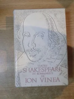 TEATRU , HENRIC AL V-LEA , HAMLET , OTHELLO , MACBETH , POVESTE DE IARNA DE SHAKESPEARE , IN ROMANESTE DE ION VINEA , BUCURESTI 1971