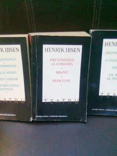 TEATRU - HENRIK IBSEN   3 VOLUME