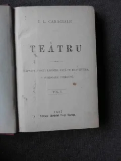 TEATRU - I.L. CARAGIALE  VOL I