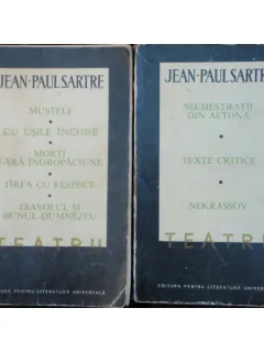 TEATRU - JEAN PAUL SARTRE 2 VOLUME