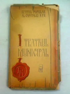 TEATRUL MUNICIPAL. PROGRAM STAGIUNEA 1956-1957