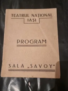 Teatrul National Iasi - Program Sala "Savoy"