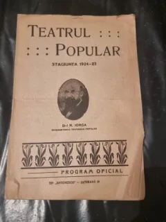 Teatrul Popular stagiunea 1924-25