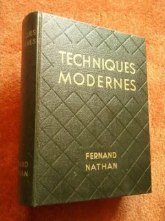 TECHNIQUES MODERNES - JACQUES PASSAT  (CARTE IN LIMBA FRANCEZA)