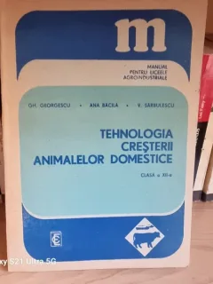 Tehnologia cresterii animalelor domestice - Clasa a XII-a