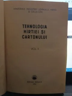 Tehnologia hirtiei si cartonului (vol II)