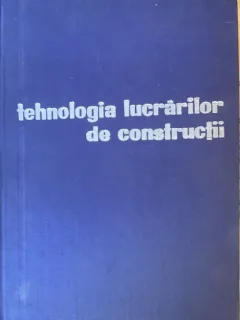 Tehnologia lucrarilor de Constructii , R. Negru , 1964