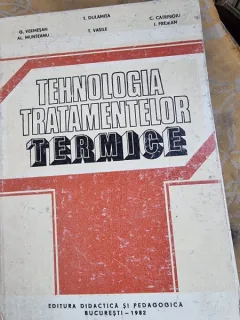 TEHNOLOGIA TRATAMENTELOR TERMICE - T. DULAMITA