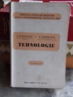 TEHNOLOGIE. TEHNOLOGIA LEMNULUI  - I.D. BUBULAC
