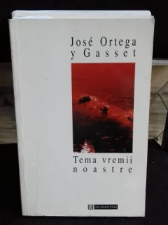TEMA VREMII NOASTRE - JOSE ORTEGA