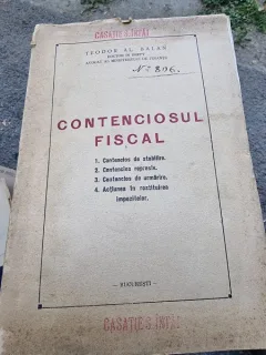 Teodor Al. Balan - Contenciosul Fiscal