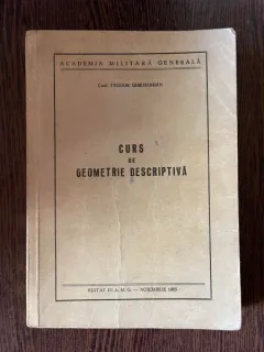 Teodor Gheorghian Curs de geometrie descriptiva