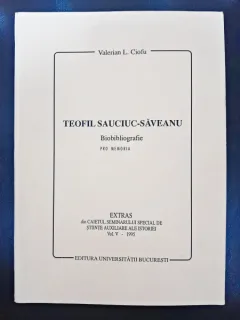 Teofil Sauciuc Saveanu, Bibliografie - Valerian L. Ciofu