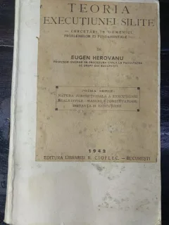 Teoria executiunei silite - Eugen Heroveanu
