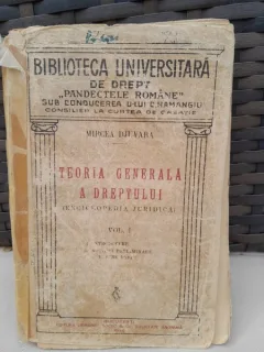 Teoria generala a dreptului - Mircea Djuvara  Vol.I