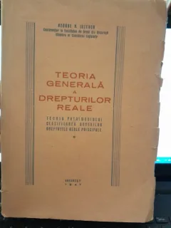 TEORIA GENERALA A DREPTURILOR REALE -GEORGE N . LUTESCU
