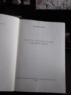 TEORIA MODULELOR - ALEXANDRU SOLIAN