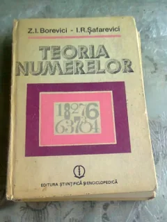 TEORIA NUMERELOR - Z.I. BOREVICI