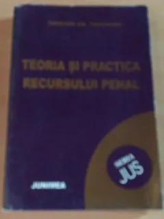 TEORIA SI PRACTICA RECURSULUI PENAL - GRIGORE GR. THEODORU