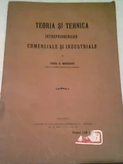 TEORIA SI TEHNICA INTREPRINDERILOR COMERCIALE SI INDUSTRIALE - VIRGIL N. MADGEARU
