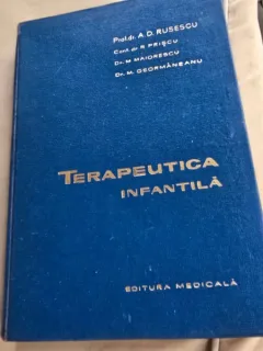 Terapeutica Infantila , Dr. Alex. - Angelor Iorga , 1963