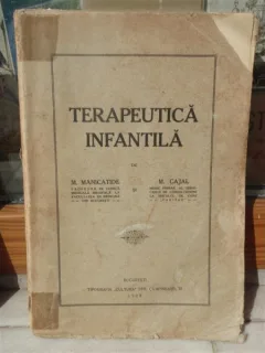 TERAPEUTICA INFANTILA , M MANICATIDE, M CAJAL
