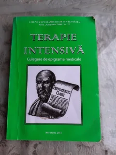 TERAPIE INTENSIVA, CULEGERE DE EPIGRAME MEDICALE