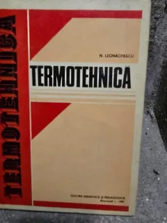 Termotehnica - N. Leonachescu