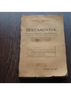 TESTAMENTUL - GEORGE P.NEMETESCU