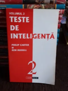 TESTE DE INTELIGENTA - PHILIP CARTER   VOL.2