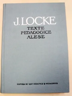 TEXTE PEDAGOGICE ALESE-J. LOCKE 1962