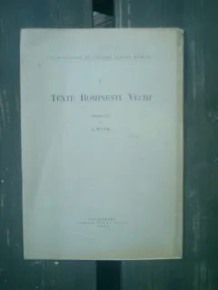 Texte rominesti vechi - J. Byck