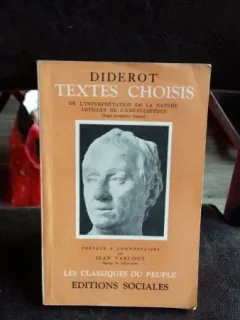 TEXTES CHOISIS - DIDEROT   2 VOLUME