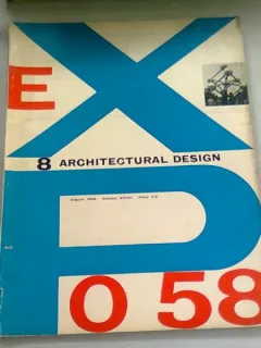 THE ARCHITECTURAL DESIGN NR.8/1958  (REVISTA DE ARHITECTURA)