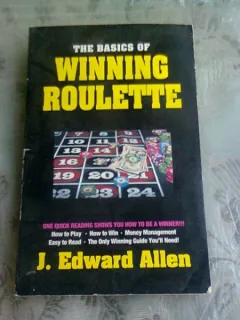 THE BASIC OF WINNING ROULETTE - J. EDWARD ALLEN  (CARTE IN LIMBA ENGLEZA)