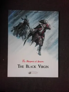 THE BLACK VIRGIN - VEHLMANN, BONHOMME, CARTE CU BENZI DESENATE, TEXT IN LIMBA ENGLEZA