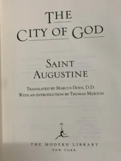 The city of God - Sainte Augustine