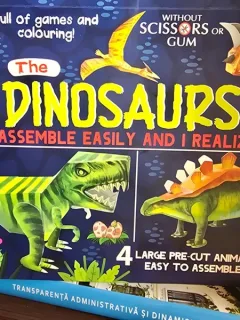 The Dinosaurs (carte cu activitati pactice in limba engleza)